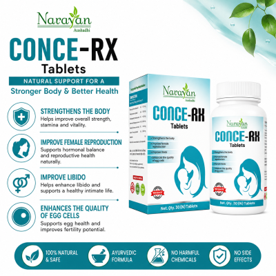 Conce Rx Tablet Traditional Ayurvedic Formula Supporting Reproductive Health
