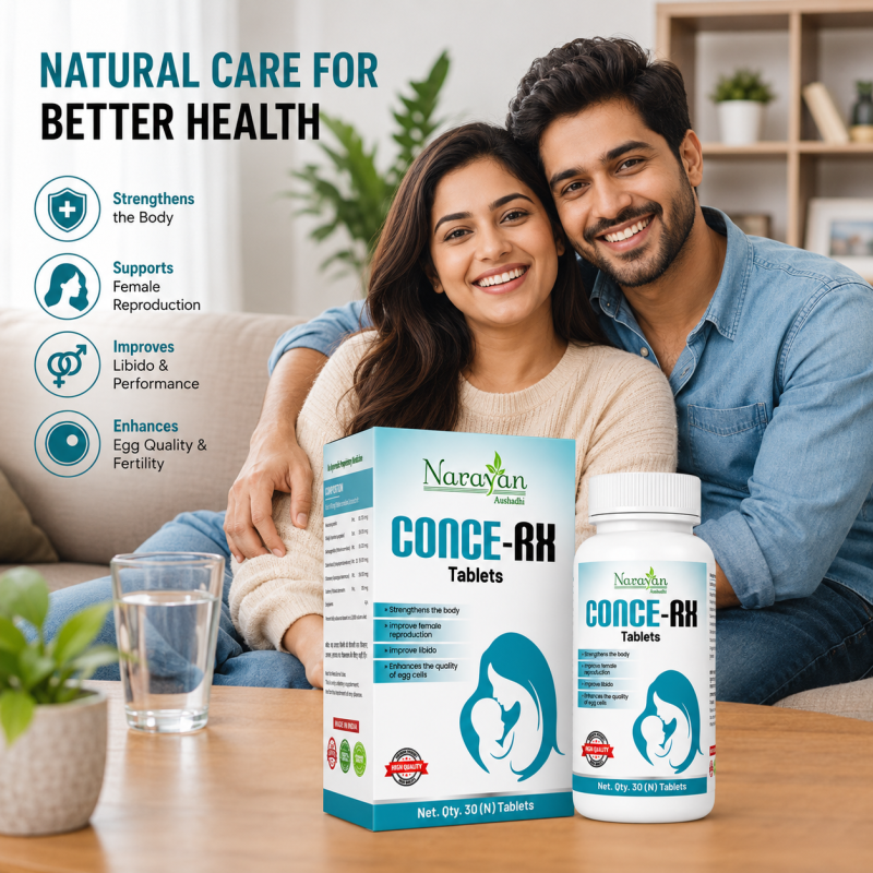 Conce Rx Tablet Traditional Ayurvedic Formula Supporting Reproductive Health