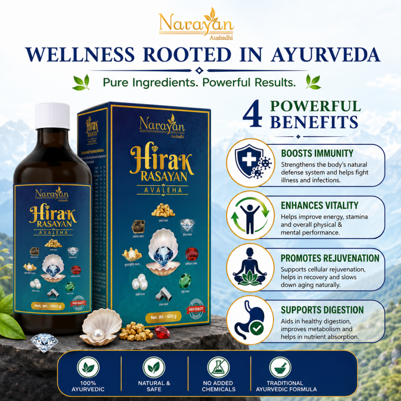 Hirak Rasayan Avaleha with Bhasma Supports Vitality Strength and Rejuvenation
