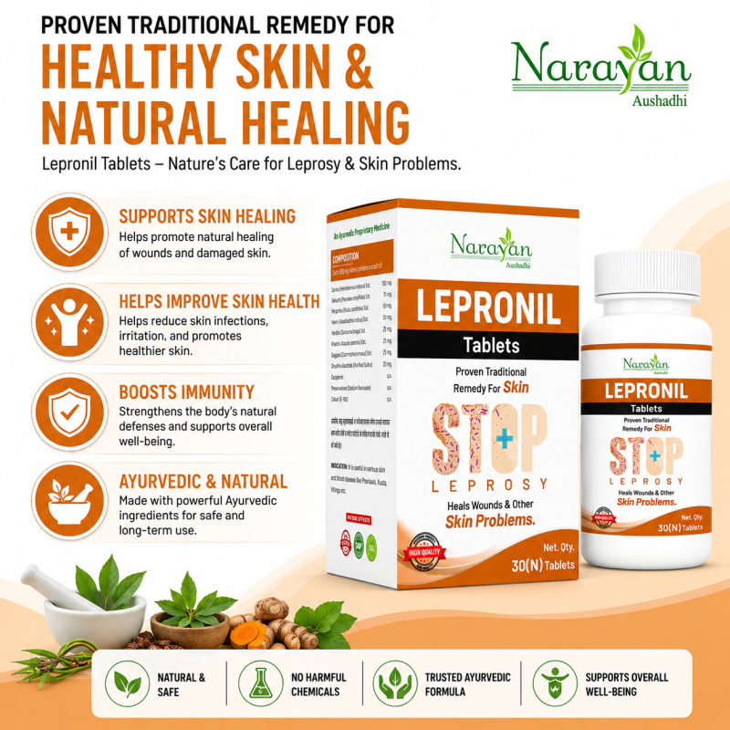 Lepronil Tablet Supports Healthy Skin and Helps Manage Skin-related Concerns.