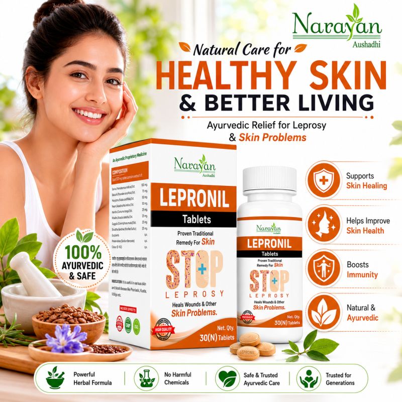 Lepronil Tablet Supports Healthy Skin and Helps Manage Skin-related Concerns.
