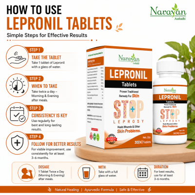 Lepronil Tablet Supports Healthy Skin and Helps Manage Skin-related Concerns.