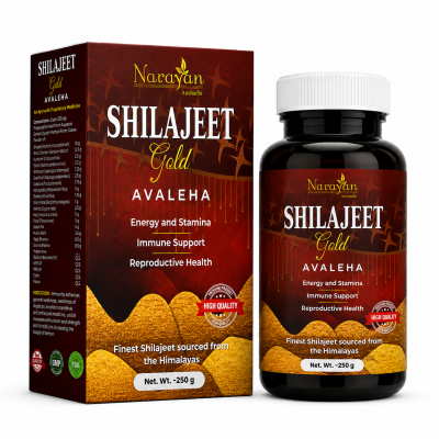 Shilajeet Gold Avaleha Supports Immunity Vitality and Reproductive Wellness