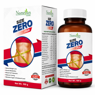 Size Zero Powder Supports Weight Management and Healthy Metabolism Naturally.