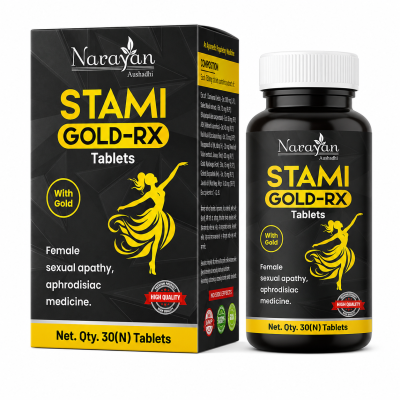 Stami Gold Rx Tablet Supports Stamina Energy and Overall Male Wellness